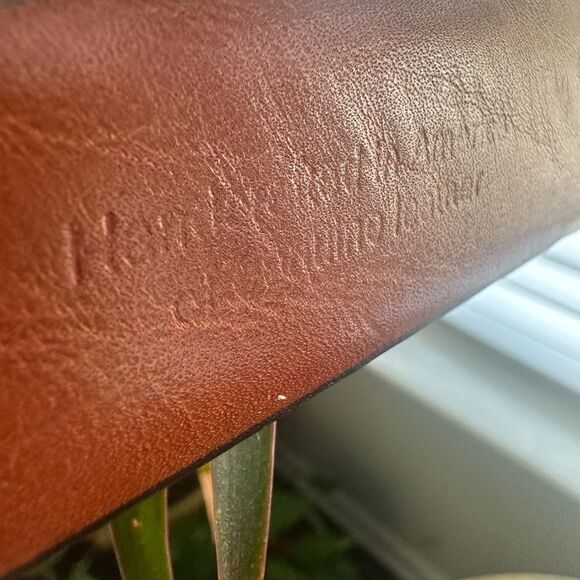 Tommy Hilfiger Handcrafted Leather Belt 40 - Picture 5 of 6